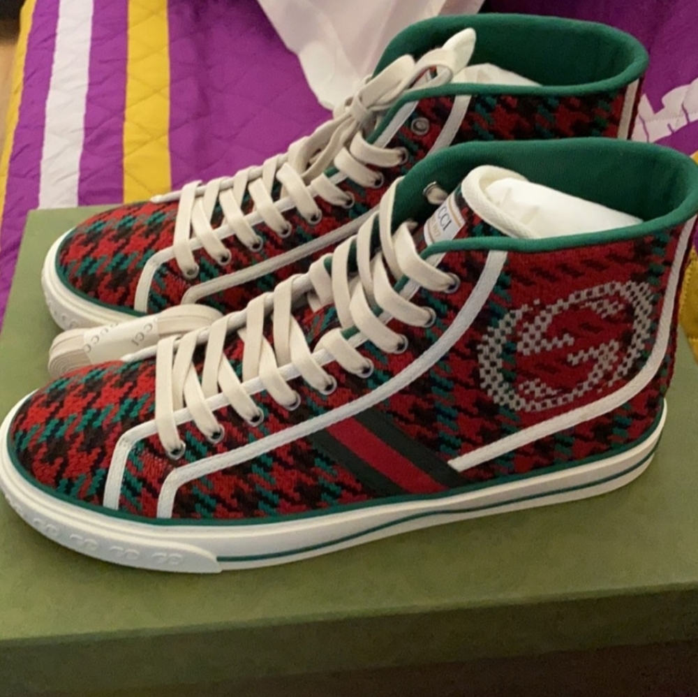 Gucci Sneakers Houndstooth NWT
